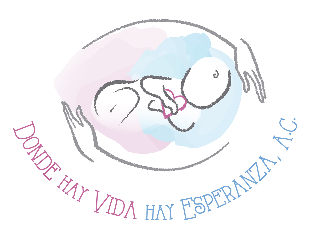 Logotipo Donde hay vida hay esperanza